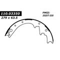 Centric Parts Centric Brake Shoes, 111.03350 111.03350